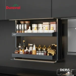 Giá gia vị nâng hạ điện Duraval D6355